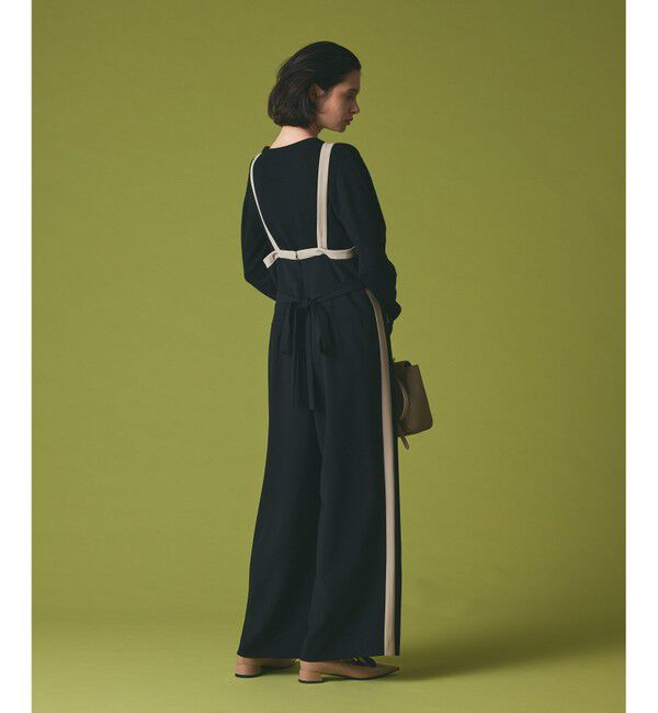 Grace Class「トリアセバイカラーサロペット」|オールインワン|