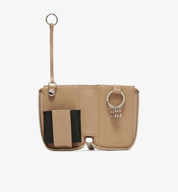 LACOSTE「デイリークロコ Lファスナースマートキーケース」|キーケース|