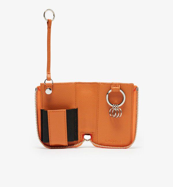 LACOSTE「デイリークロコ Lファスナースマートキーケース」|キーケース|