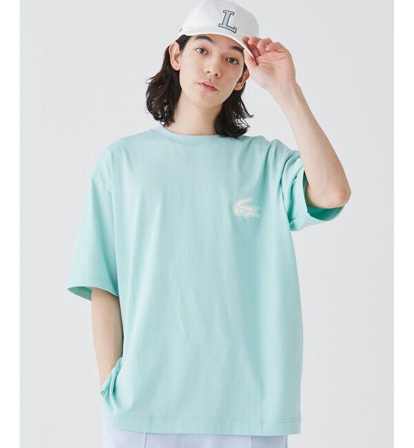 LACOSTE「【オンライン限定】LACOSTE オーバーサイズ バック プリント Tシャツ」|Tシャツ・カットソー|