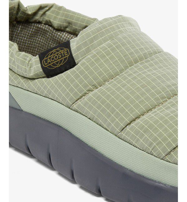 LACOSTE「ウィメンズ SERVE SLIPPER 224 2 CFA / 中綿キルティング スリッポン」|ロングブーツ|