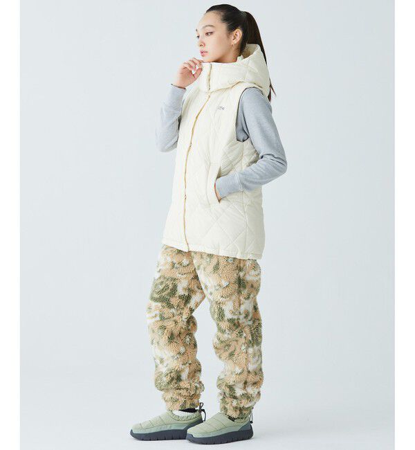 LACOSTE「ウィメンズ SERVE SLIPPER 224 2 CFA / 中綿キルティング スリッポン」|ロングブーツ|