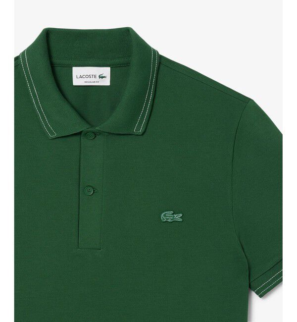LACOSTE「配色ステッチポロシャツ」|ポロシャツ|