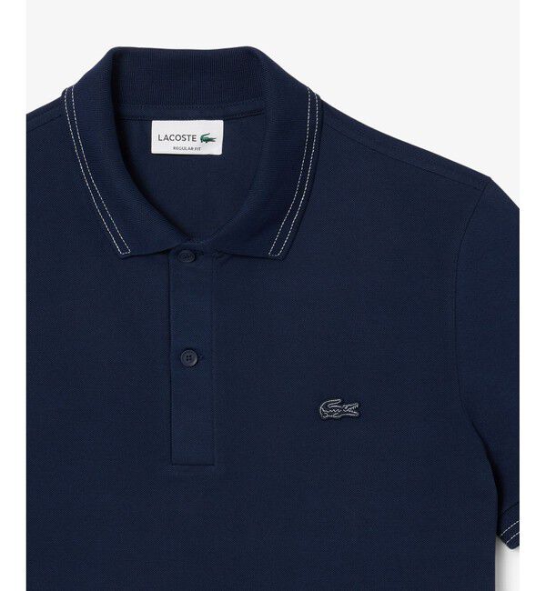 LACOSTE「配色ステッチポロシャツ」|ポロシャツ|
