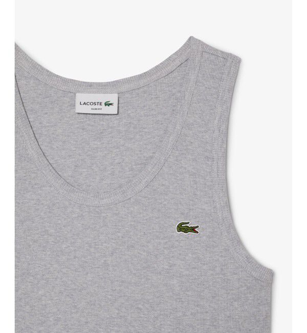 LACOSTE「コットンリブニットタンクトップ」|Tシャツ・カットソー|