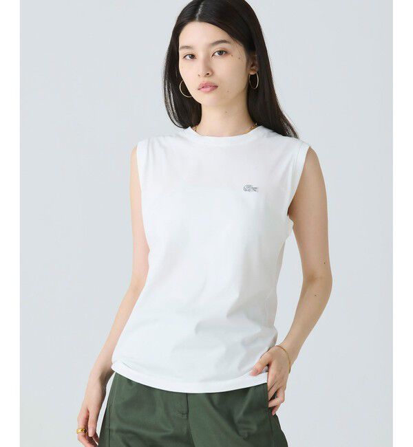 LACOSTE「ノースリーブTシャツ」|Tシャツ・カットソー|