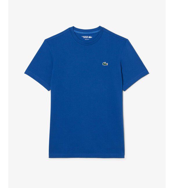 LACOSTE「フェイドエフェクトワニロゴバックプリントウルトラドライTシャツ」|Tシャツ・カットソー|