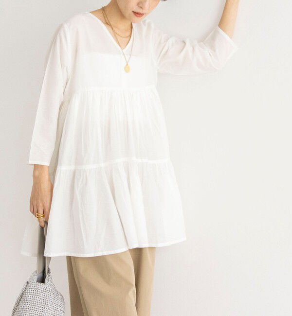 NOLLEY'S「ティアードチュニック」|シャツ・ブラウス|