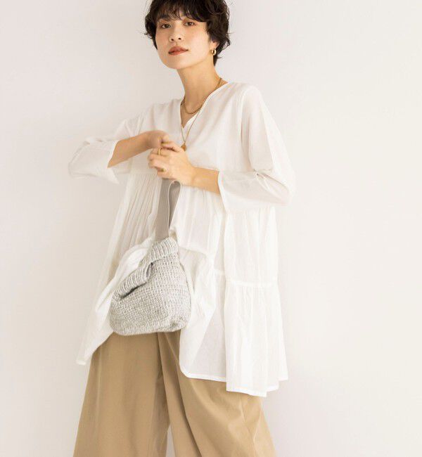 NOLLEY'S「ティアードチュニック」|シャツ・ブラウス|