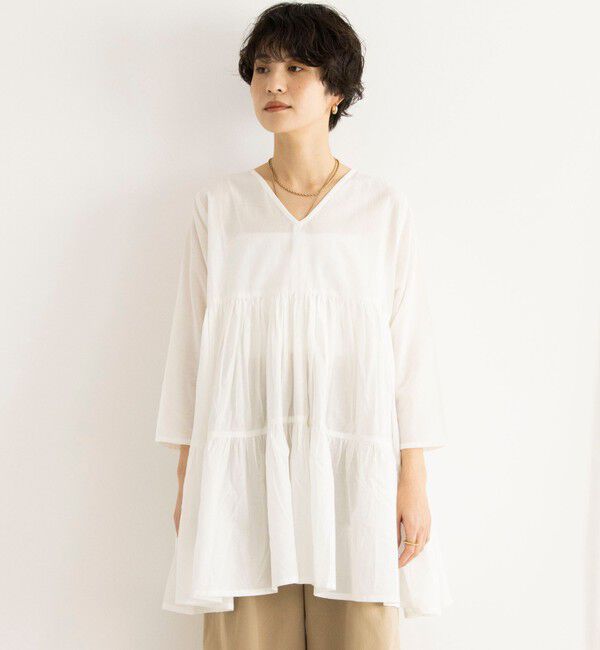 NOLLEY'S「ティアードチュニック」|シャツ・ブラウス|