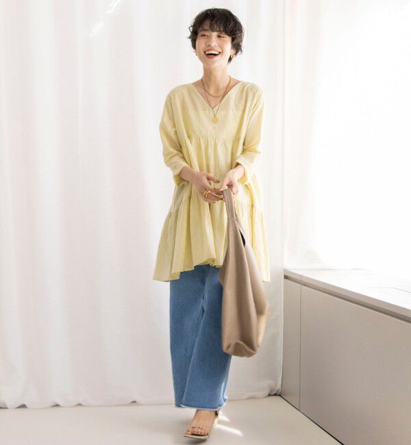 NOLLEY'S「ティアードチュニック」|シャツ・ブラウス|