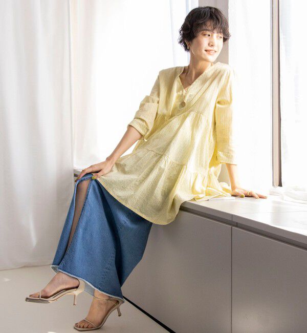 NOLLEY'S「ティアードチュニック」|シャツ・ブラウス|