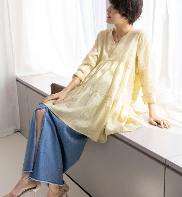 NOLLEY'S「ティアードチュニック」|シャツ・ブラウス|
