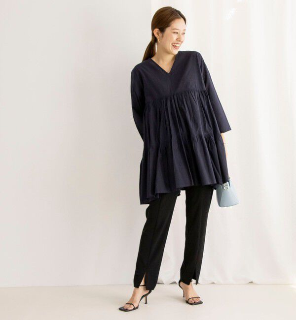 NOLLEY'S「ティアードチュニック」|シャツ・ブラウス|
