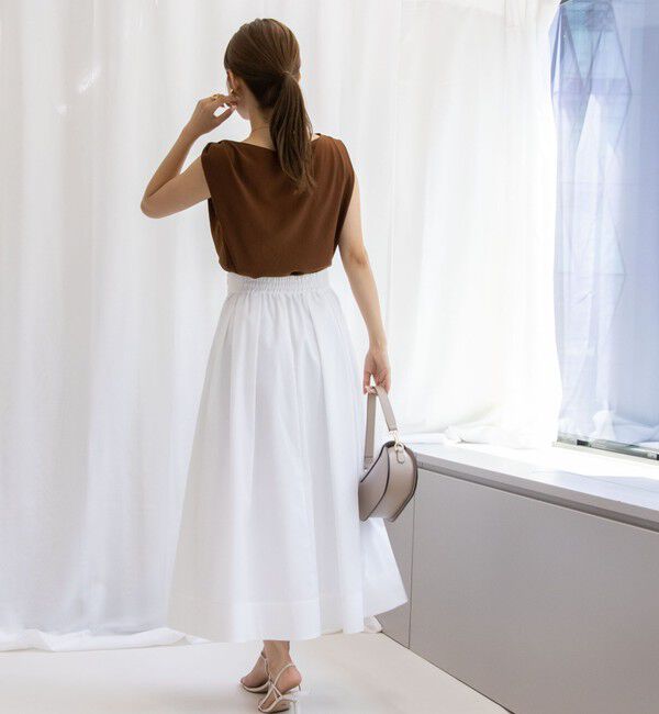 NOLLEY'S「ライトジョーゼットねじりブラウス」|シャツ・ブラウス|