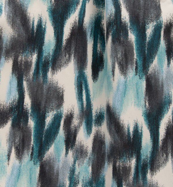 NOLLEY'S「ウォッシャブルボカシプリントタック＆ギャザースカート」|スカート|