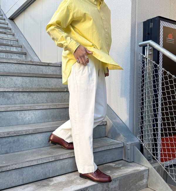 WORK ABOUT「NSOK デニム2タックワイドパンツ 25SS」|デニム|