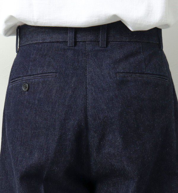 WORK ABOUT「NSOK デニム2タックワイドパンツ 25SS」|デニム|