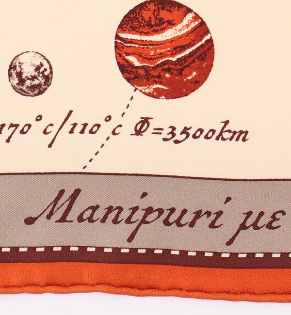 NOLLEY'S「【manipuri/マニプリ】シルクスカーフ65」|バンダナ・スカーフ|