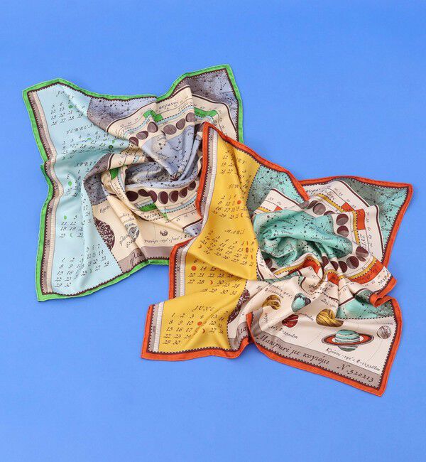 NOLLEY'S「【manipuri/マニプリ】シルクスカーフ65」|バンダナ・スカーフ|