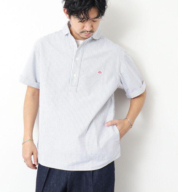 NOLLEY'S goodman「【DANTON/ダントン】ROUND COLLAR P.O SHIRT SS 25SS」|シャツ・ブラウス|