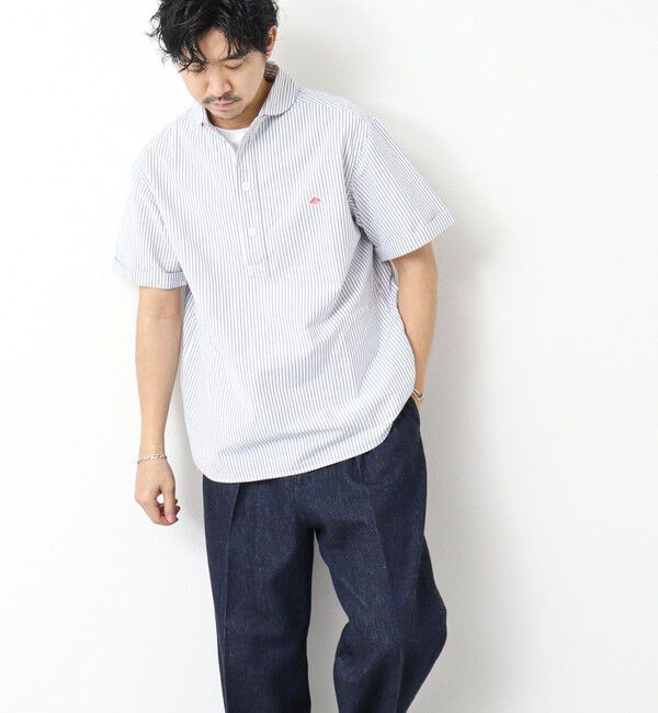 NOLLEY'S goodman「【DANTON/ダントン】ROUND COLLAR P.O SHIRT SS 25SS」|シャツ・ブラウス|