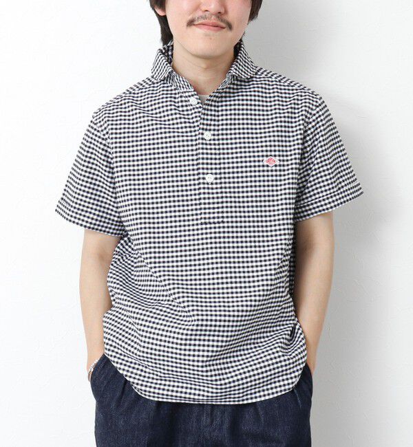 NOLLEY'S goodman「【DANTON/ダントン】ROUND COLLAR P.O SHIRT SS 25SS」|シャツ・ブラウス|
