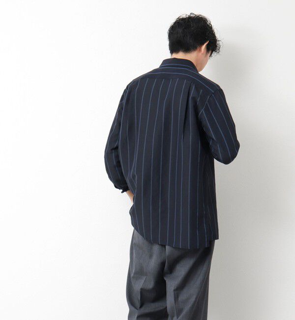 NOLLEY'S goodman「キュプラリネン レギュラーカラーシャツ 25SS」|シャツ・ブラウス|