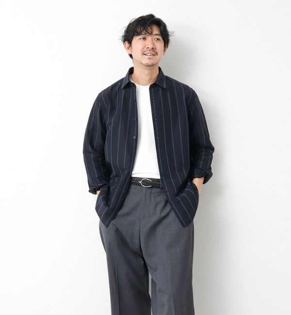 NOLLEY'S goodman「キュプラリネン レギュラーカラーシャツ 25SS」|シャツ・ブラウス|