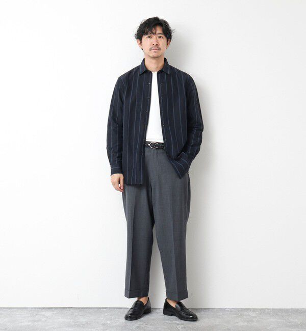 NOLLEY'S goodman「キュプラリネン レギュラーカラーシャツ 25SS」|シャツ・ブラウス|