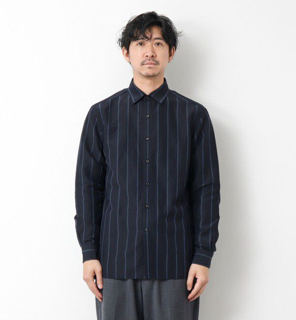 NOLLEY'S goodman「キュプラリネン レギュラーカラーシャツ 25SS」|シャツ・ブラウス|