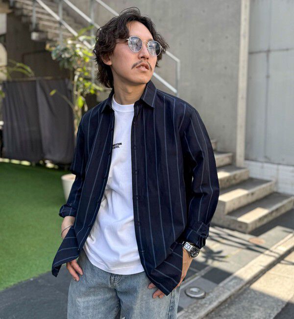 NOLLEY'S goodman「キュプラリネン レギュラーカラーシャツ 25SS」|シャツ・ブラウス|