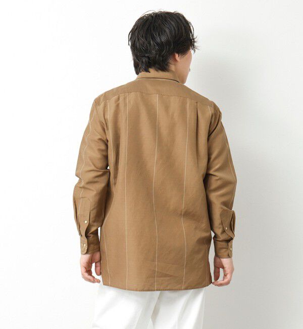 NOLLEY'S goodman「キュプラリネン レギュラーカラーシャツ 25SS」|シャツ・ブラウス|