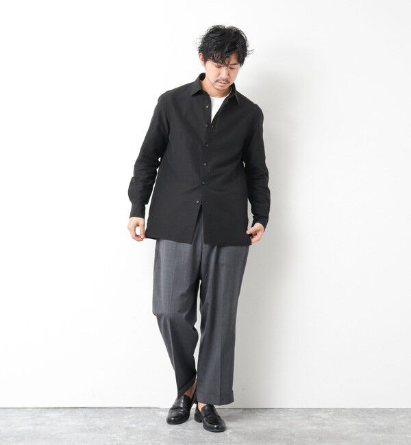 NOLLEY'S goodman「キュプラリネン レギュラーカラーシャツ 25SS」|シャツ・ブラウス|