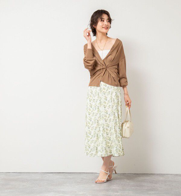 NOLLEY'S sophi「ミモザプリントフレアスカート」|フレア|