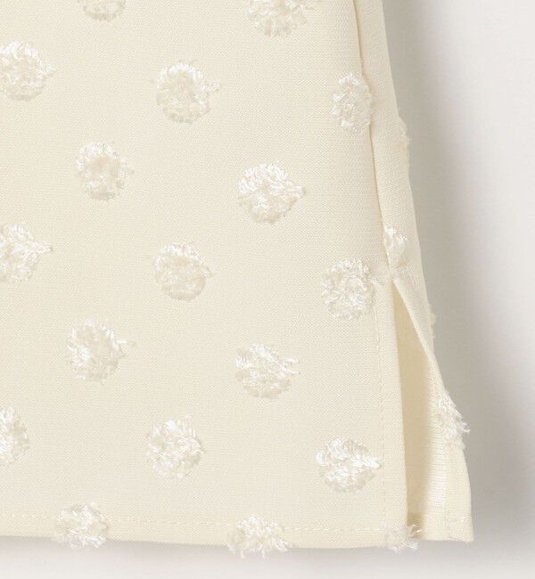 NOLLEY'S sophi「ドットジャガードバルーンスリーブブラウス」|シャツ・ブラウス|