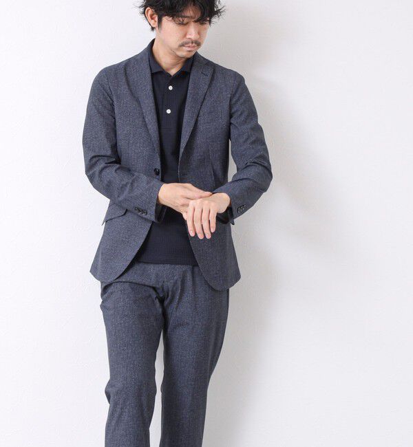 NOLLEY'S goodman「《ビジカジ/セットアップ対応》接触冷感4WAYストレッチジャケット 25SS」|テーラードジャケット|