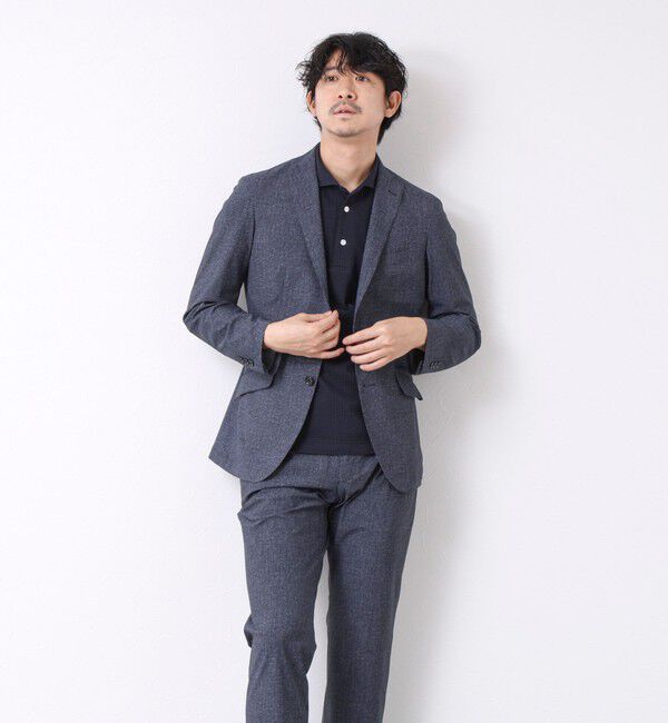 NOLLEY'S goodman「《ビジカジ/セットアップ対応》接触冷感4WAYストレッチジャケット 25SS」|テーラードジャケット|