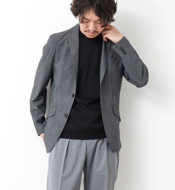 NOLLEY'S goodman「《ビジカジ/セットアップ対応》接触冷感4WAYストレッチジャケット 25SS」|テーラードジャケット|