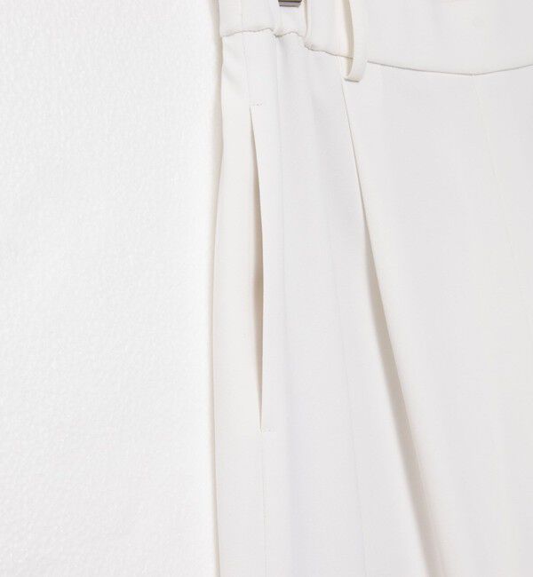 NOLLEY'S sophi「《セットアップ対応》ウォッシャブルツイルイージータックワイドパンツ」|その他|