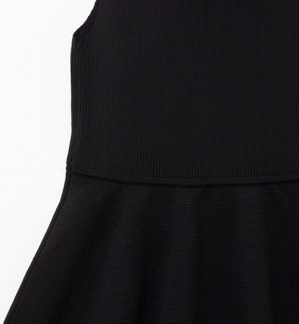 NOLLEY'S「【松葉☆別注アイテム】体形カバー リブニットワンピース」|ワンピース|