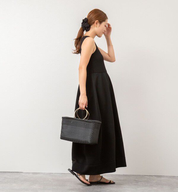 NOLLEY'S「【松葉☆別注アイテム】体形カバー リブニットワンピース」|ワンピース|