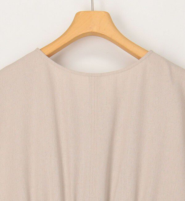 NOLLEY'S sophi「ウォッシャブル麻調タックコクーンワンピース」|ワンピース|