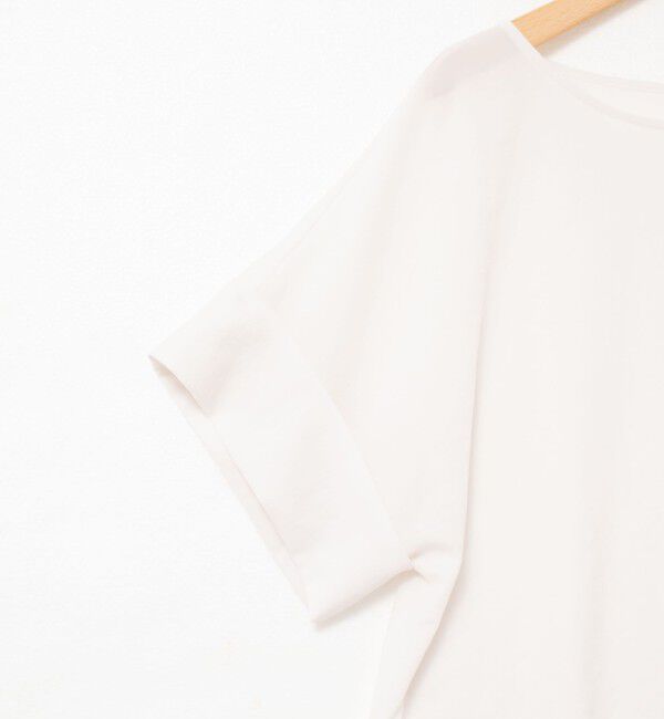 NOLLEY'S「【松葉☆別注アイテム】《セットアップ対応》エアリージョーゼットWカフスブラウス」|シャツ・ブラウス|