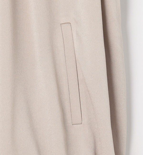 NOLLEY'S「ハンマーサテンケープブラウス」|シャツ・ブラウス|