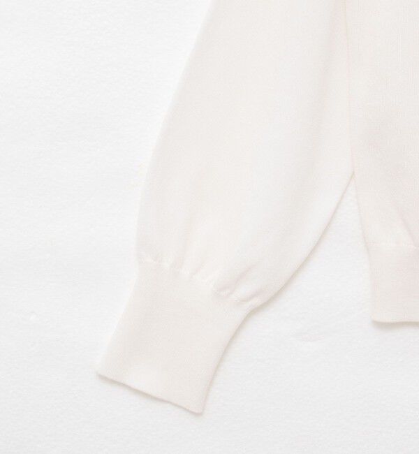 NOLLEY'S sophi「《アンサンブル対応/手洗い可能》綿ポリポケ付きCクルーネックカーディガン」|カーディガン|