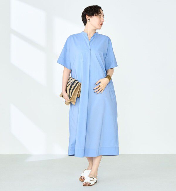 NOLLEY'S「撥水ストレッチタフタ2WAYワンピース」|ワンピース|