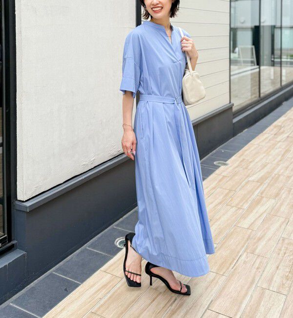 NOLLEY'S「撥水ストレッチタフタ2WAYワンピース」|ワンピース|