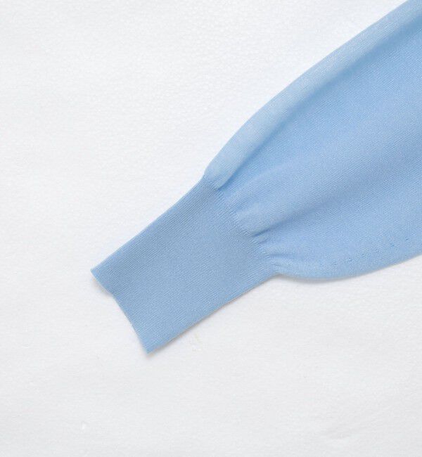 NOLLEY'S sophi「《手洗い可能》綿混シアーVネックカーディガン」|カーディガン|