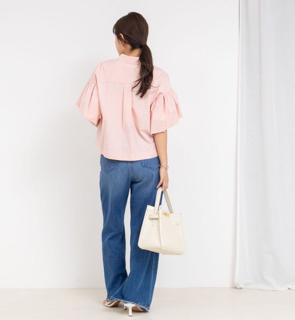 NOLLEY'S「ラッフルスリーブブラウス」|シャツ・ブラウス|